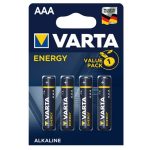 Μπαταρία Αλκαλική Varta Energy AAA LR03 1.5V 4 Τεμάχια